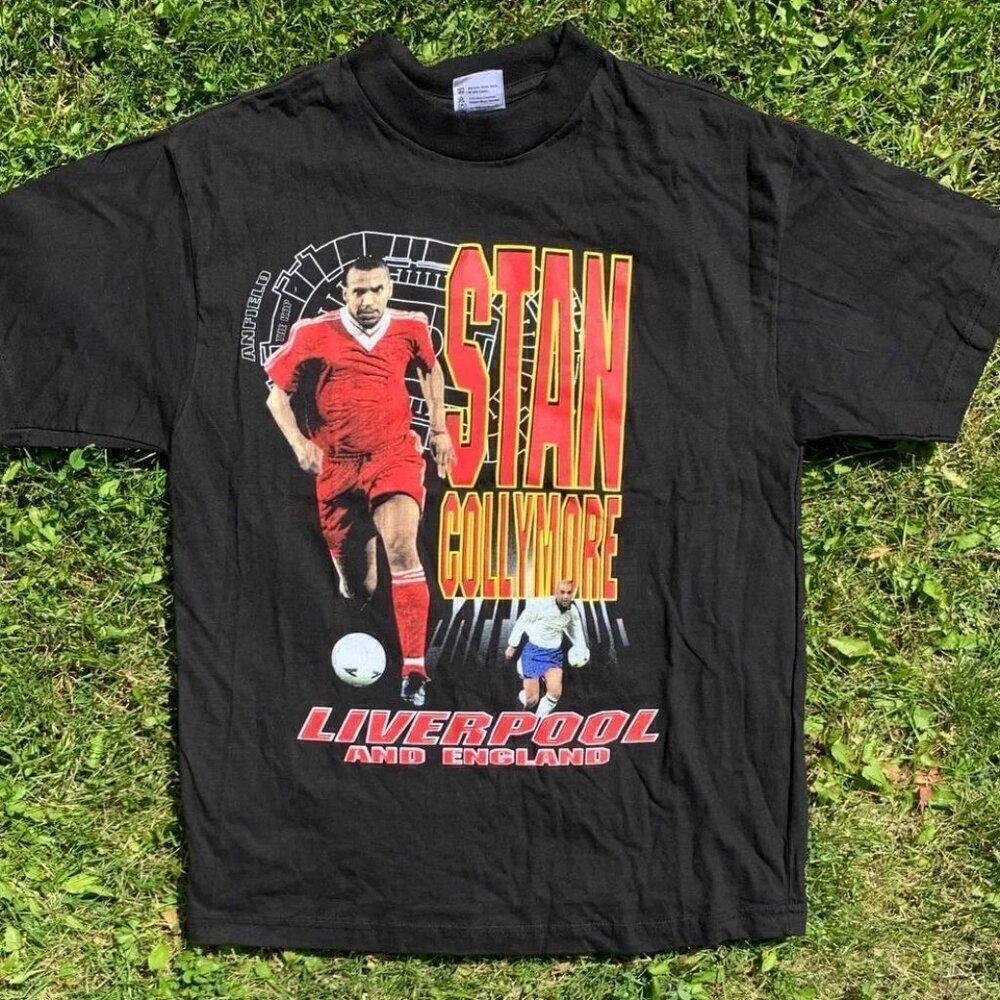 Stan Collymore 90s Liverpool England Football Retro T-Shirt